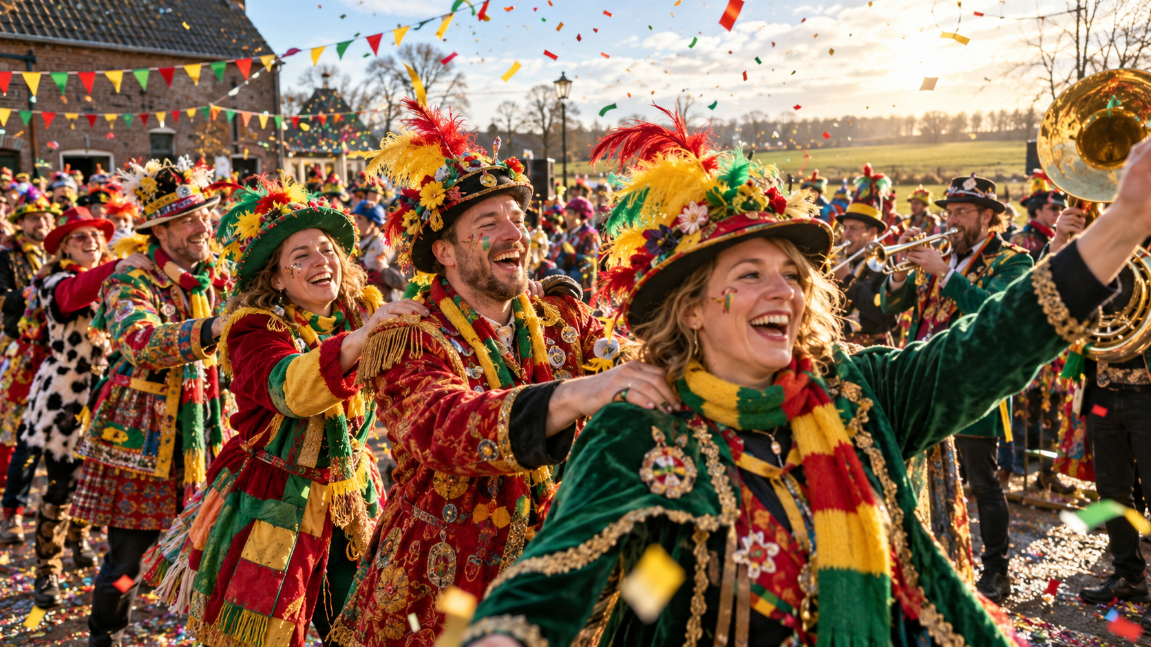 Carnaval tussen Moas en Woal