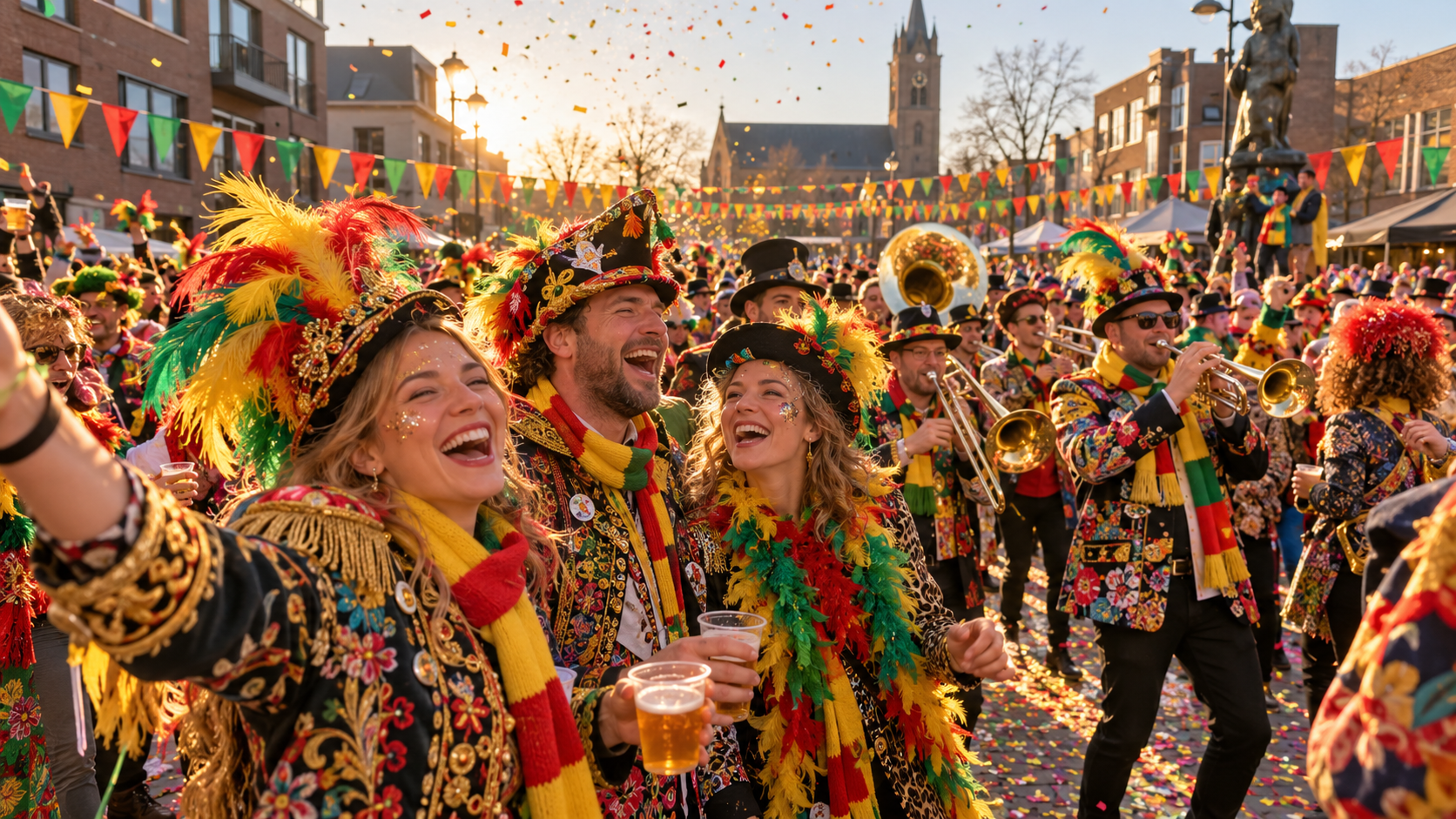 Carnaval tussen Moas en Woal