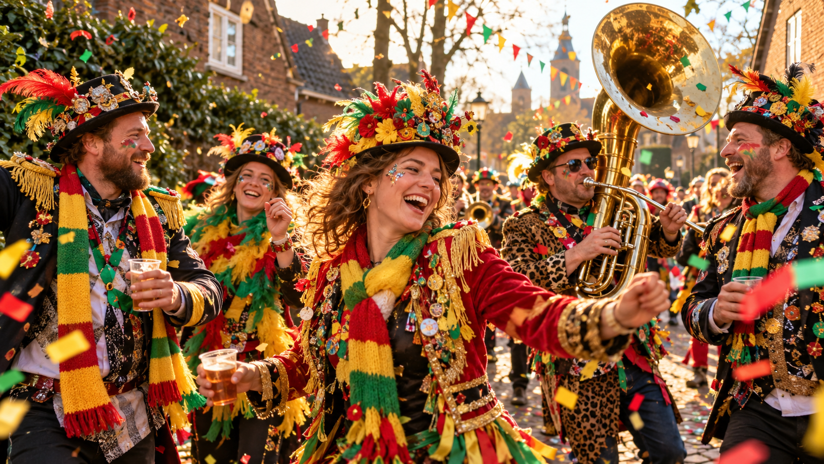Carnavalssfeer van Hernen