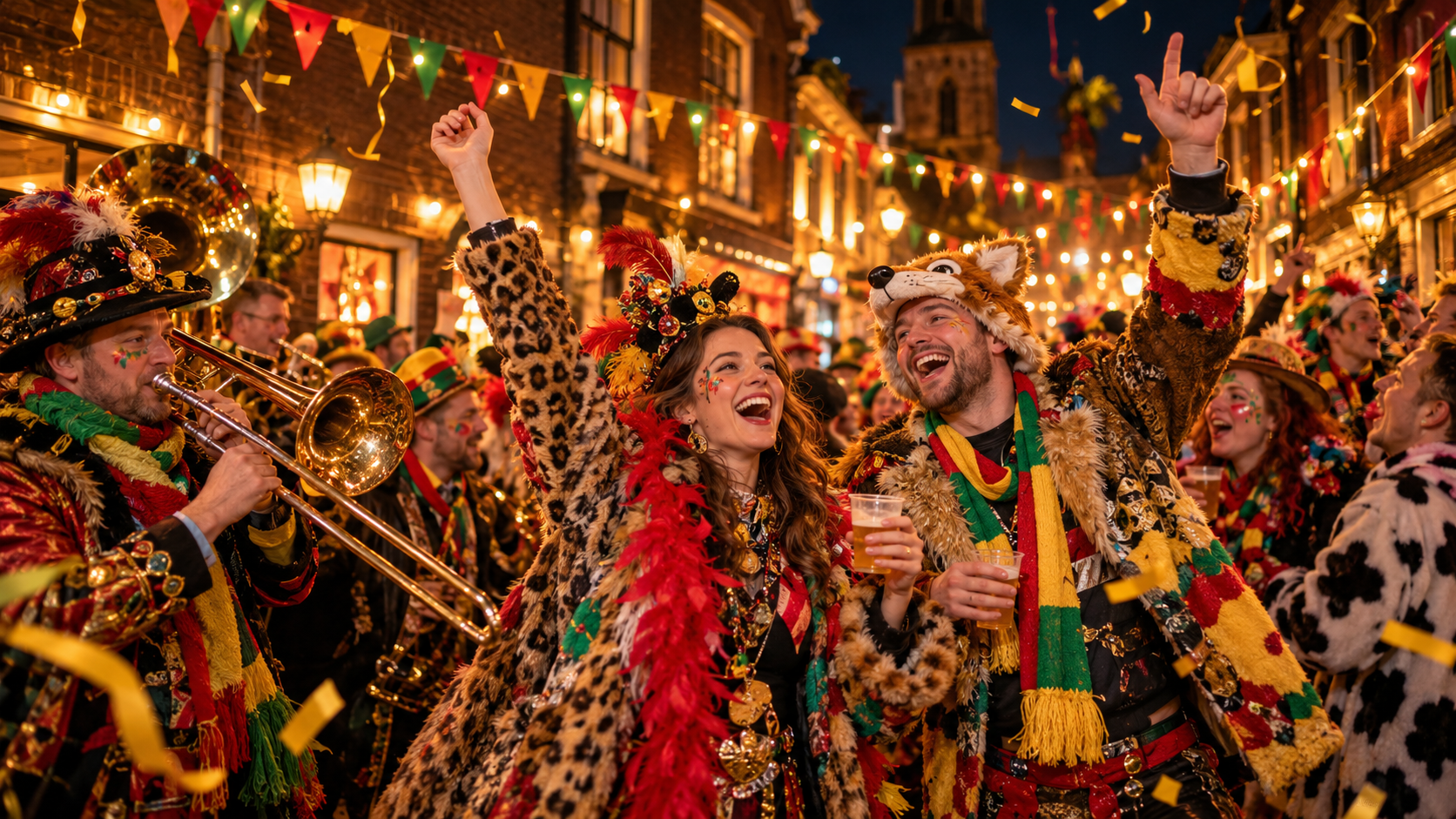 Carnaval tussen Moas en Woal