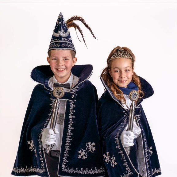 Archieffoto bij Jeugdprins & jeugdprinses Jort en Tess