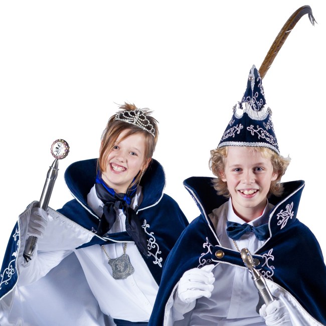 Archieffoto bij Jeugdprins & jeugdprinses Siebe en Ilja