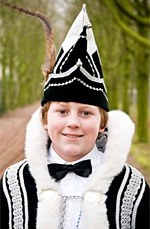Archieffoto bij Jeugdprins Luuk Grandjean