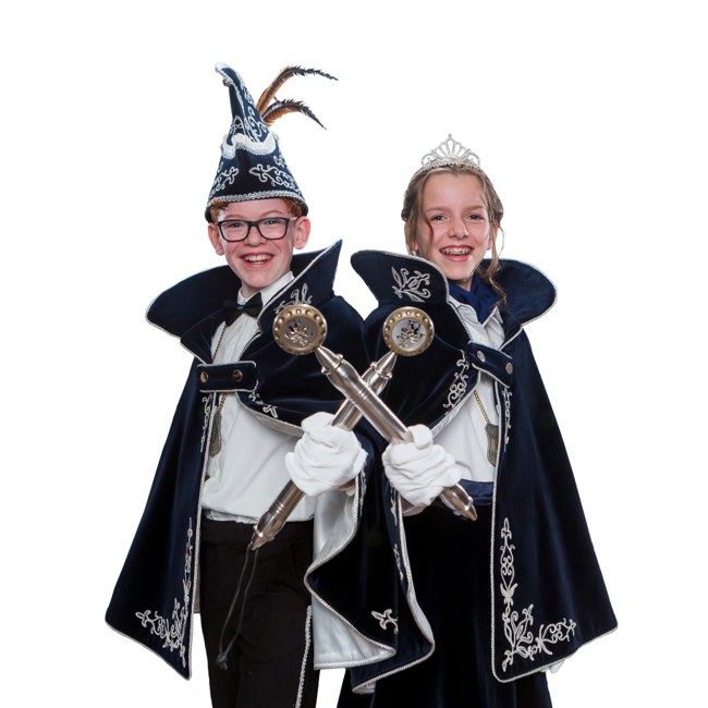 Archieffoto bij Jeugdprins & jeugdprinses Bram en Rosa
