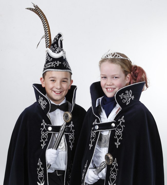Archieffoto bij Jeugdprins & jeugdprinses Bodil en Reza