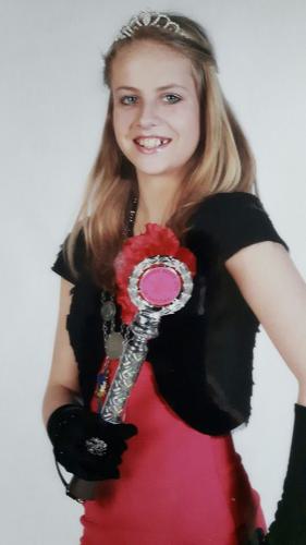Archieffoto bij Jeugdprinses Bente Götz
