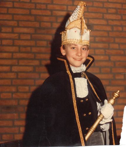 Archieffoto bij Jeugdprins Patrick Brekelmans