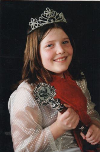 Archieffoto bij Jeugdprinses Veerle Swartjes