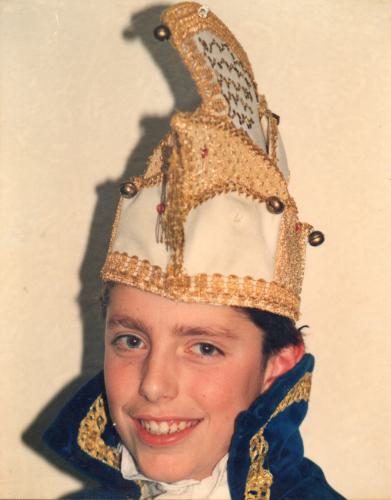 Archieffoto bij Jeugdprins Marcel Aalbers