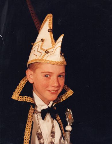 Archieffoto bij Jeugdprins Tim Boers