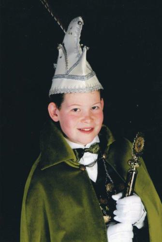 Archieffoto bij Jeugdprins Tom van Wijk
