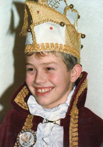 Archieffoto bij Jeugdprins Michel Centen (Michel d’n 2e)