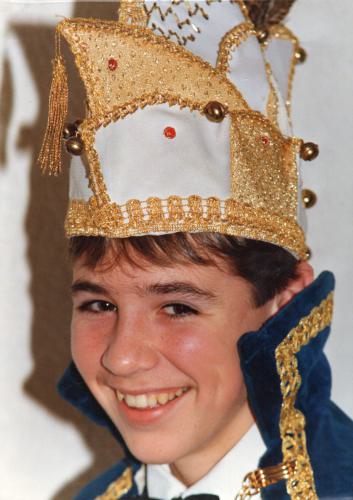 Archieffoto bij Jeugdprins Danny Hogeweg