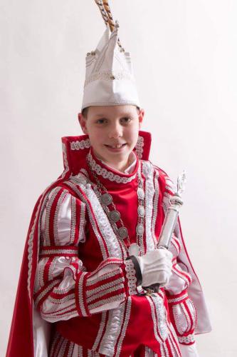 Archieffoto bij Jeugdprins Milan Dekkers