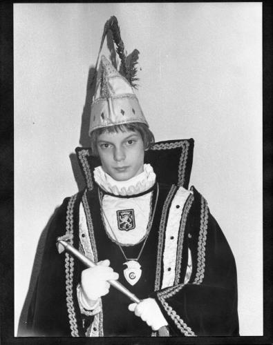 Archieffoto bij Jeugdprins Renno Koelman