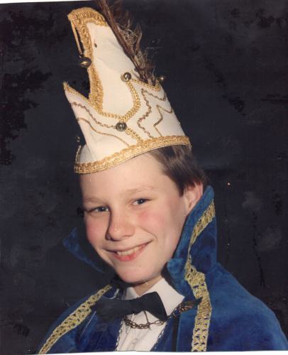 Archieffoto bij Jeugdprins Ivo Thijssen