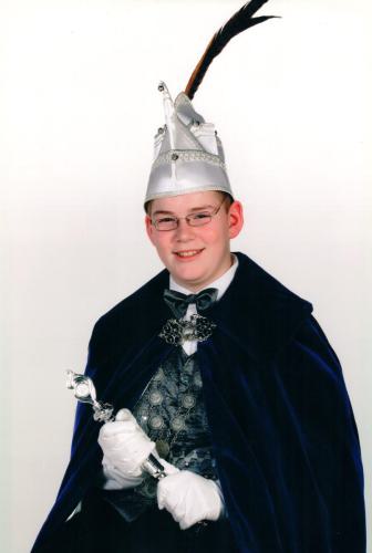 Archieffoto bij Jeugdprins Scott van den Berg