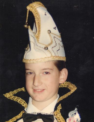 Archieffoto bij Jeugdprins Paul Burgers