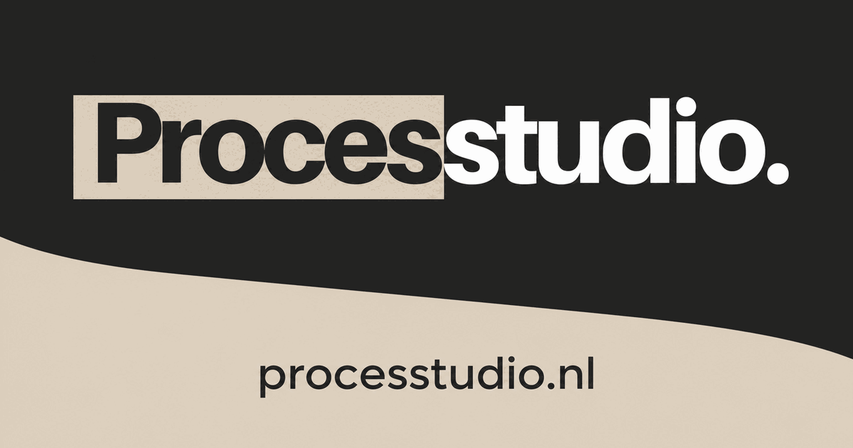 Processtudio: eigen bedrijfsillustratie
