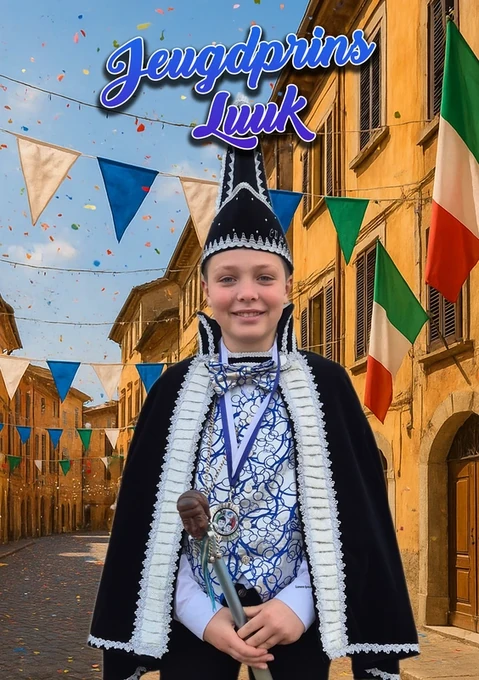 Archieffoto bij Jeugdprins Luuk
