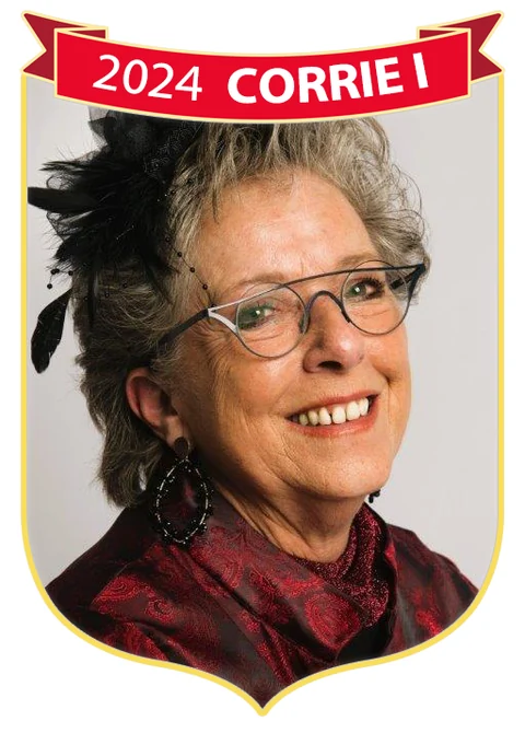 Archieffoto bij Prinses Corrie van den Hoofdakker (Corrie I)