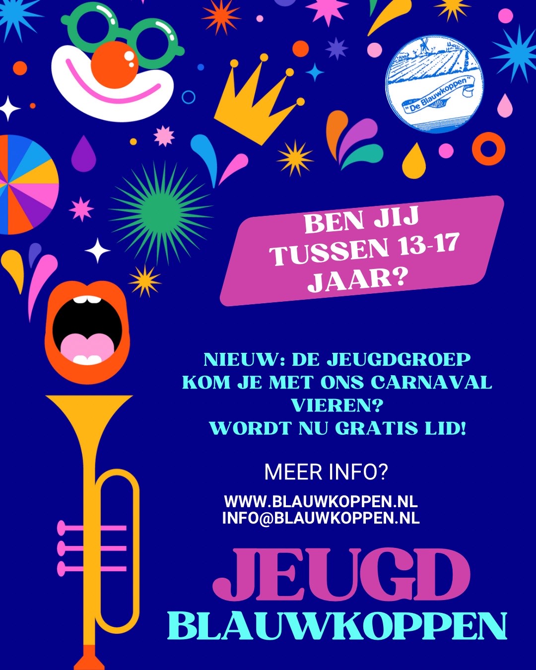 Jeugdgroep · aankondiging uit 2026